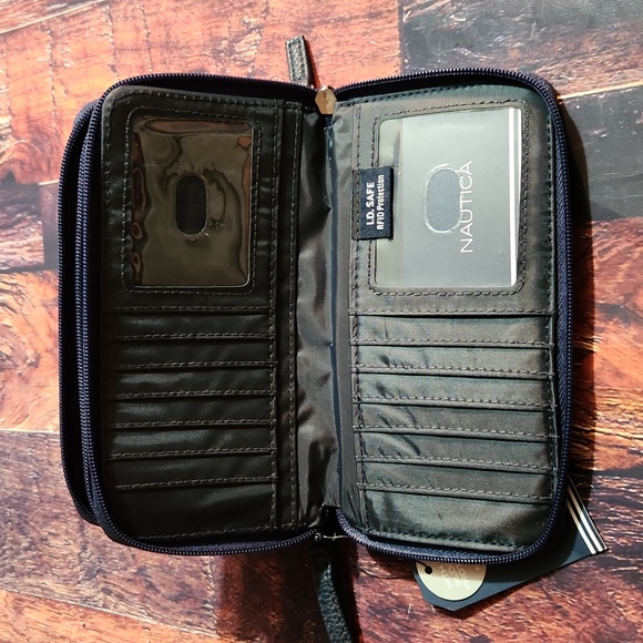 Nautical Multi Color Patterned Wallet - Picture 2 of 5